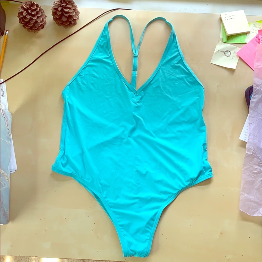 VYB nordstrom blue cheeky swimsuit one piece